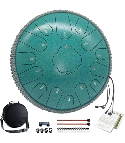 Amazon | MASH handpan D マイナー ハンドパン 9音 シルバー色 D